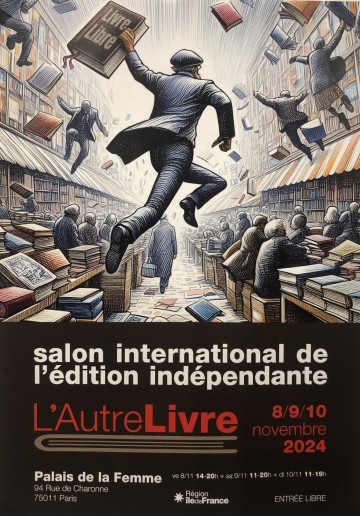 Lior &eacute;ditions au salon de l'Autre livre 2024