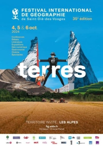 Lior &eacute;ditions au festival international de g&eacute;ographie 2024