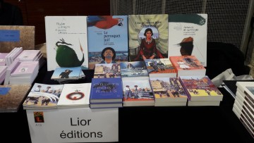 Lior &eacute;ditions au salon de printemps de L'autre livre